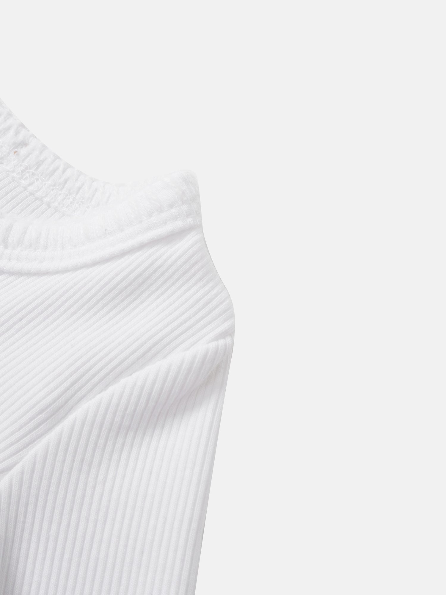 Legacy Stitch Cardigan, white ribbed knit fabric, unisex dressy top