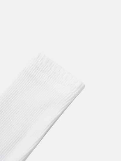 Legacy Stitch Cardigan, white ribbed knit, Adee, unisex dressy top