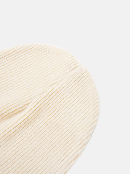 Embroidered Anchor Hat by Adee; cream knit boys&