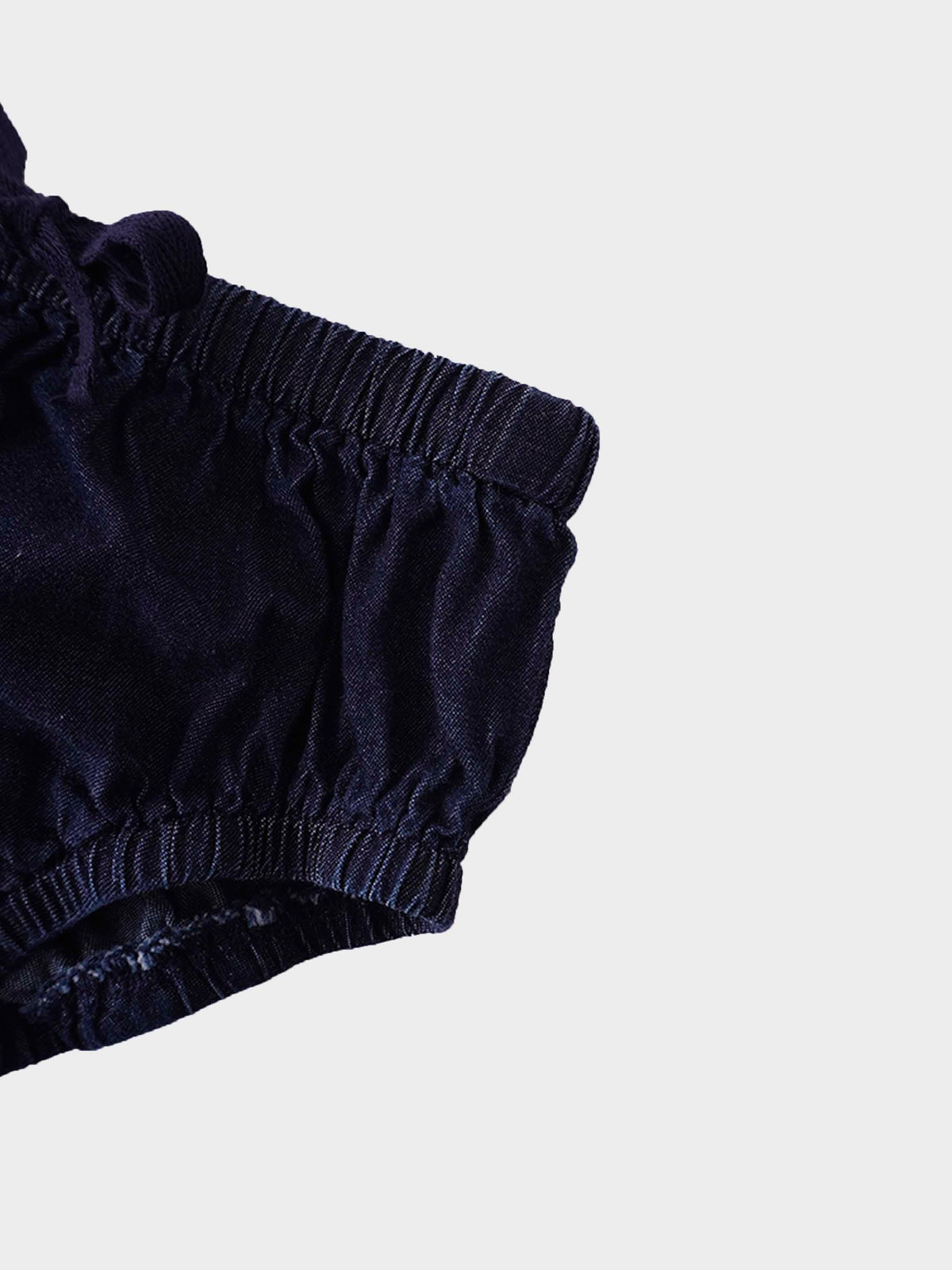 Dark denim bloomers for boys
