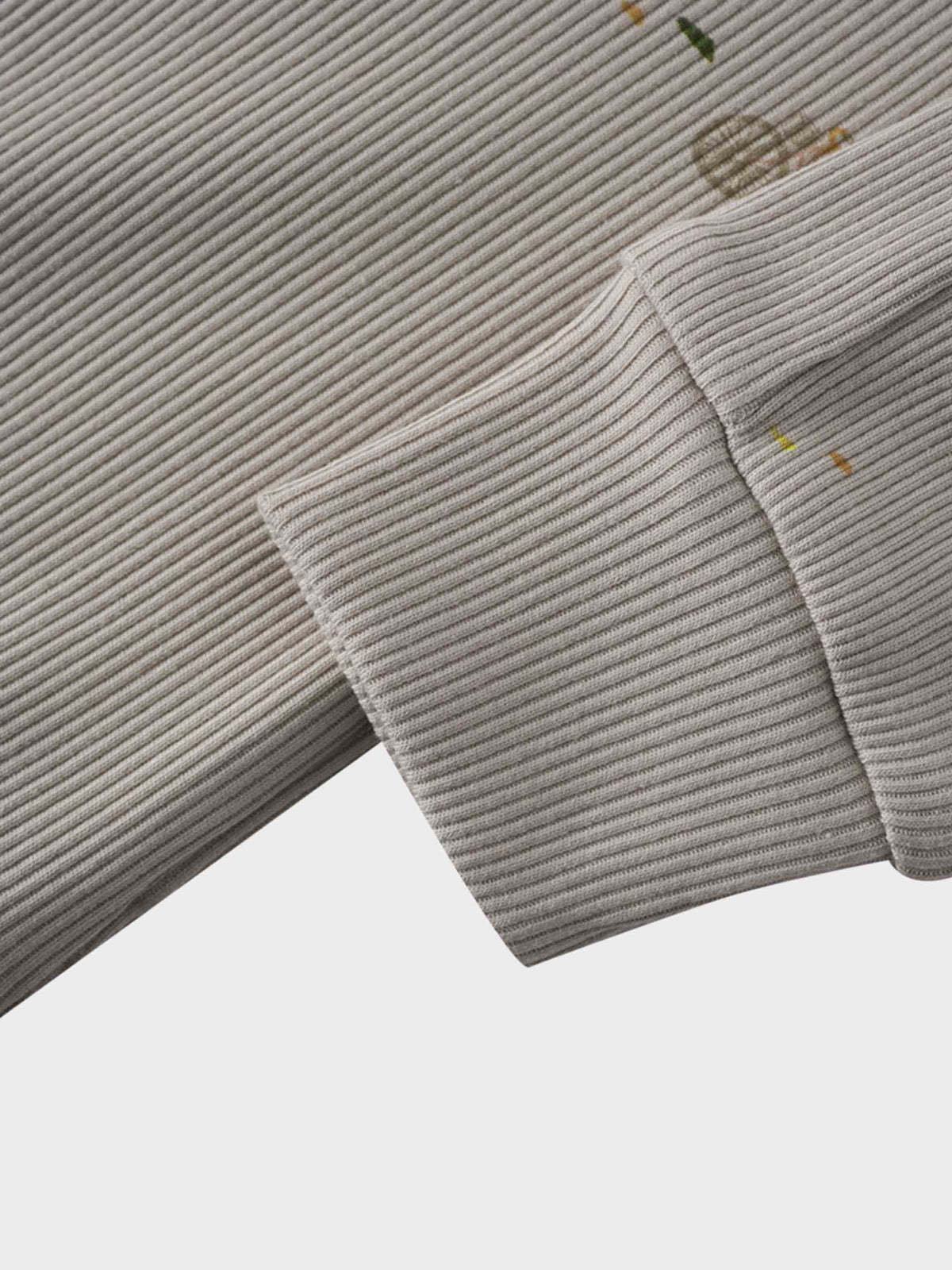Girls sweatshirts cuff detail