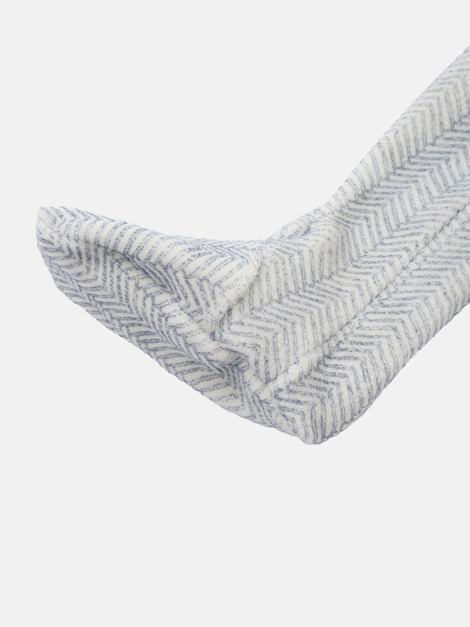 Heritage Herringbone Blue layette set by Adee, soft fabric