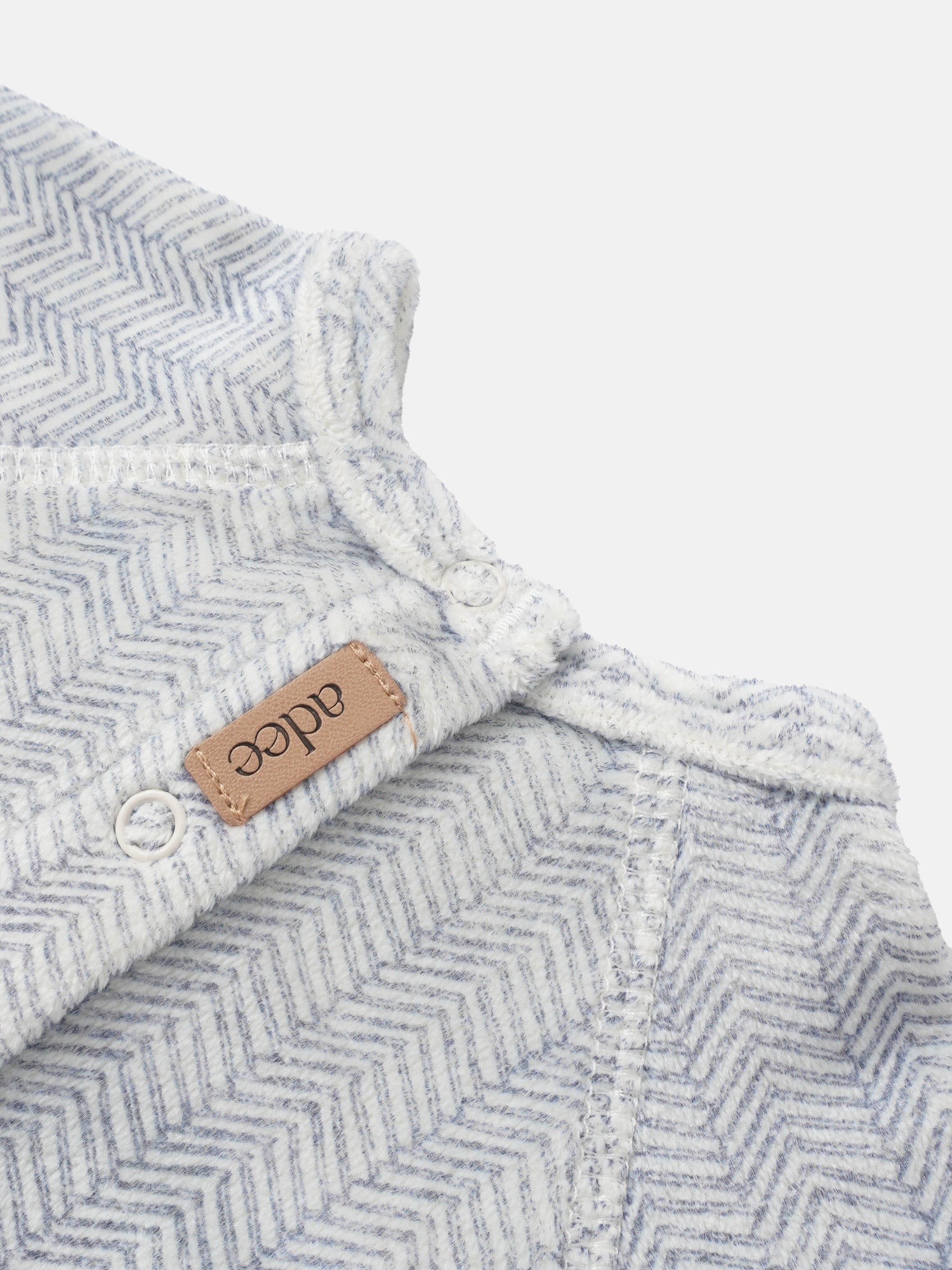 Heritage Herringbone Stretchy Blue boys&