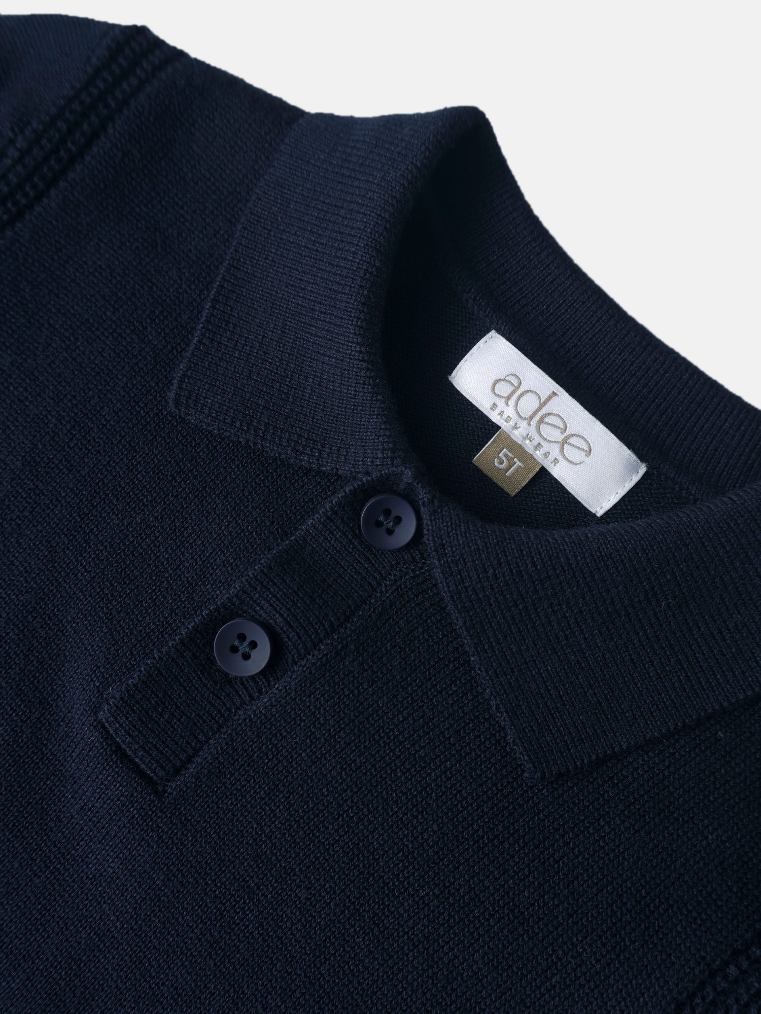 Knit sweater navy for boys by Adee, dressy top, size 5T