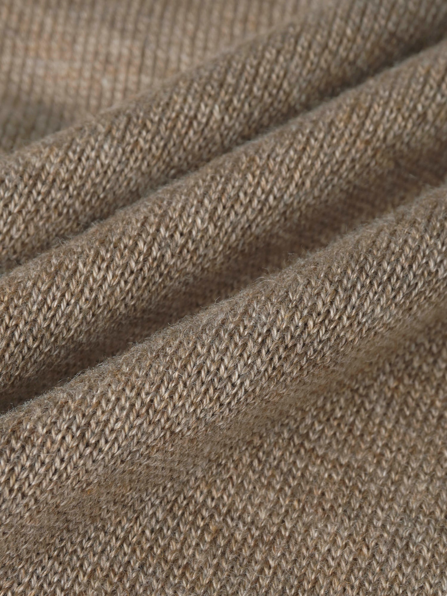 Adee Collared Knit Sweater in taupe; boys dressy top with textured knit fabric.