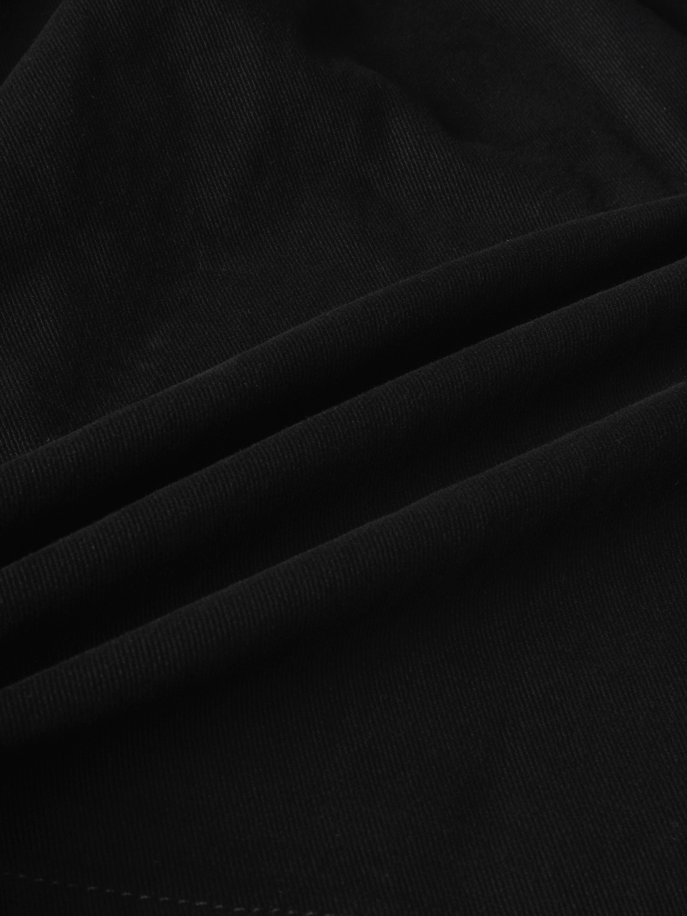 Denim jumper dress for girls in black by Adee brand