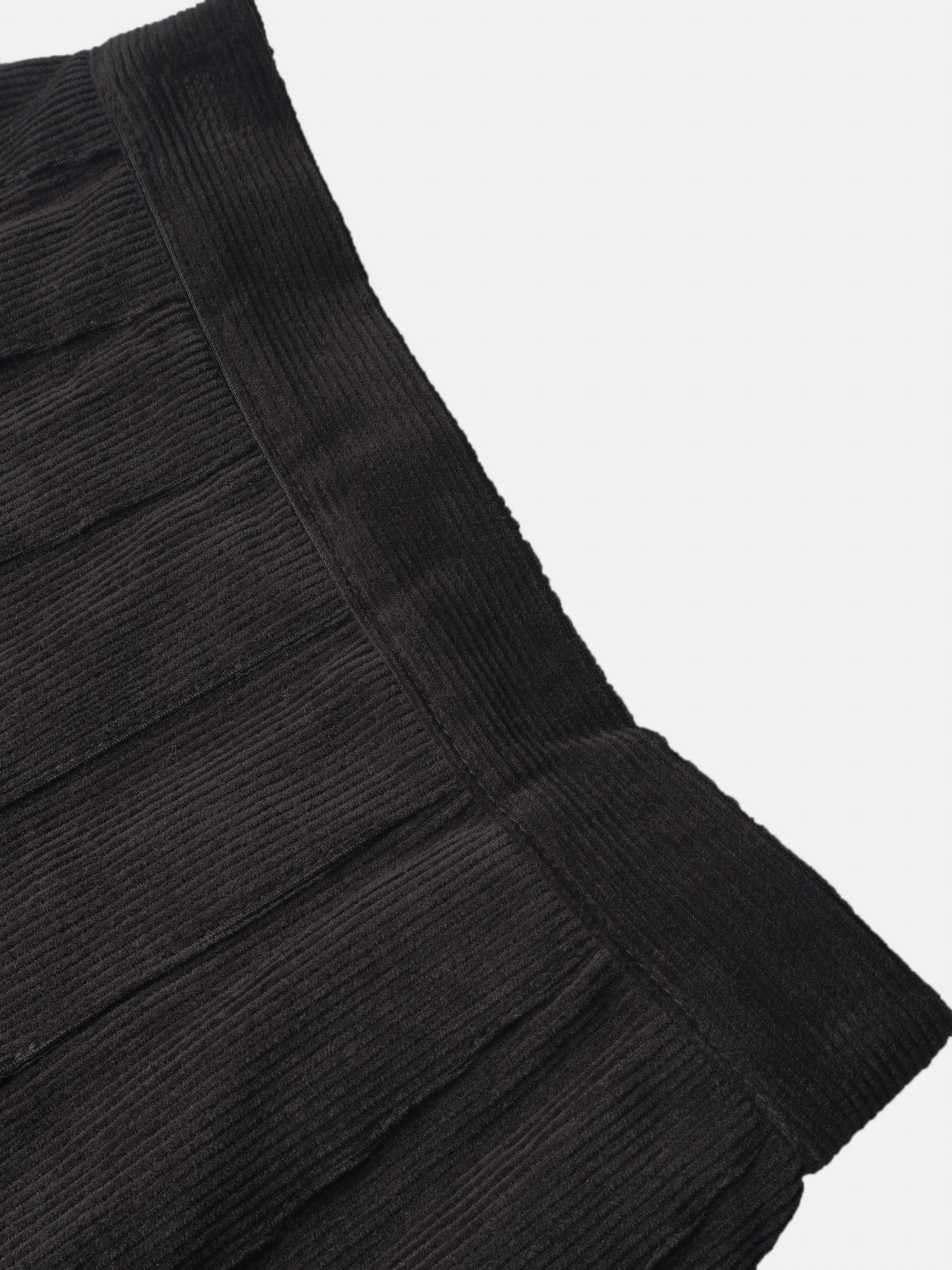 Corduroy pleated skirt grey for girls Adee brand apparel