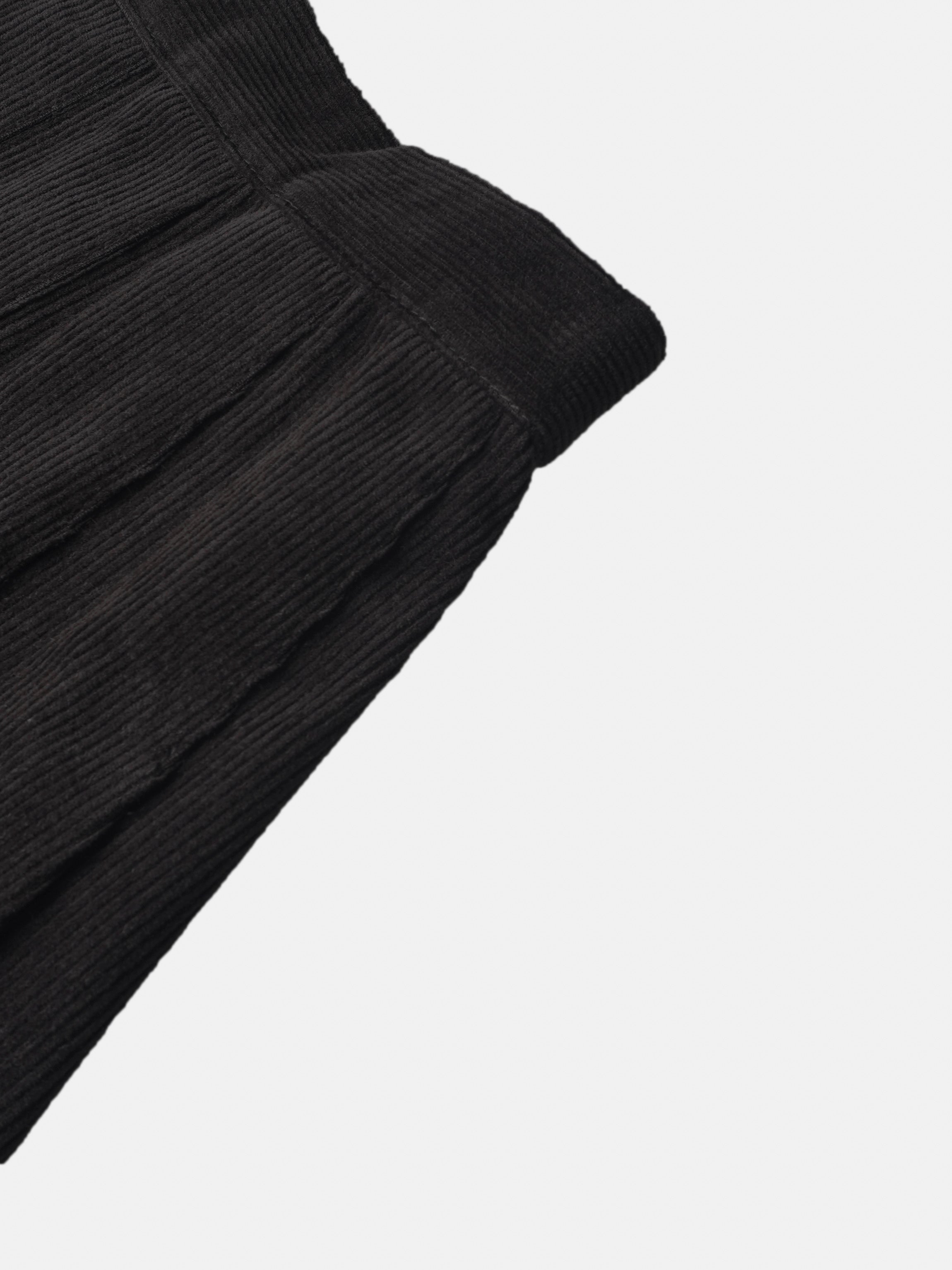 Corduroy pleated skirt for girls by Adee in grey color