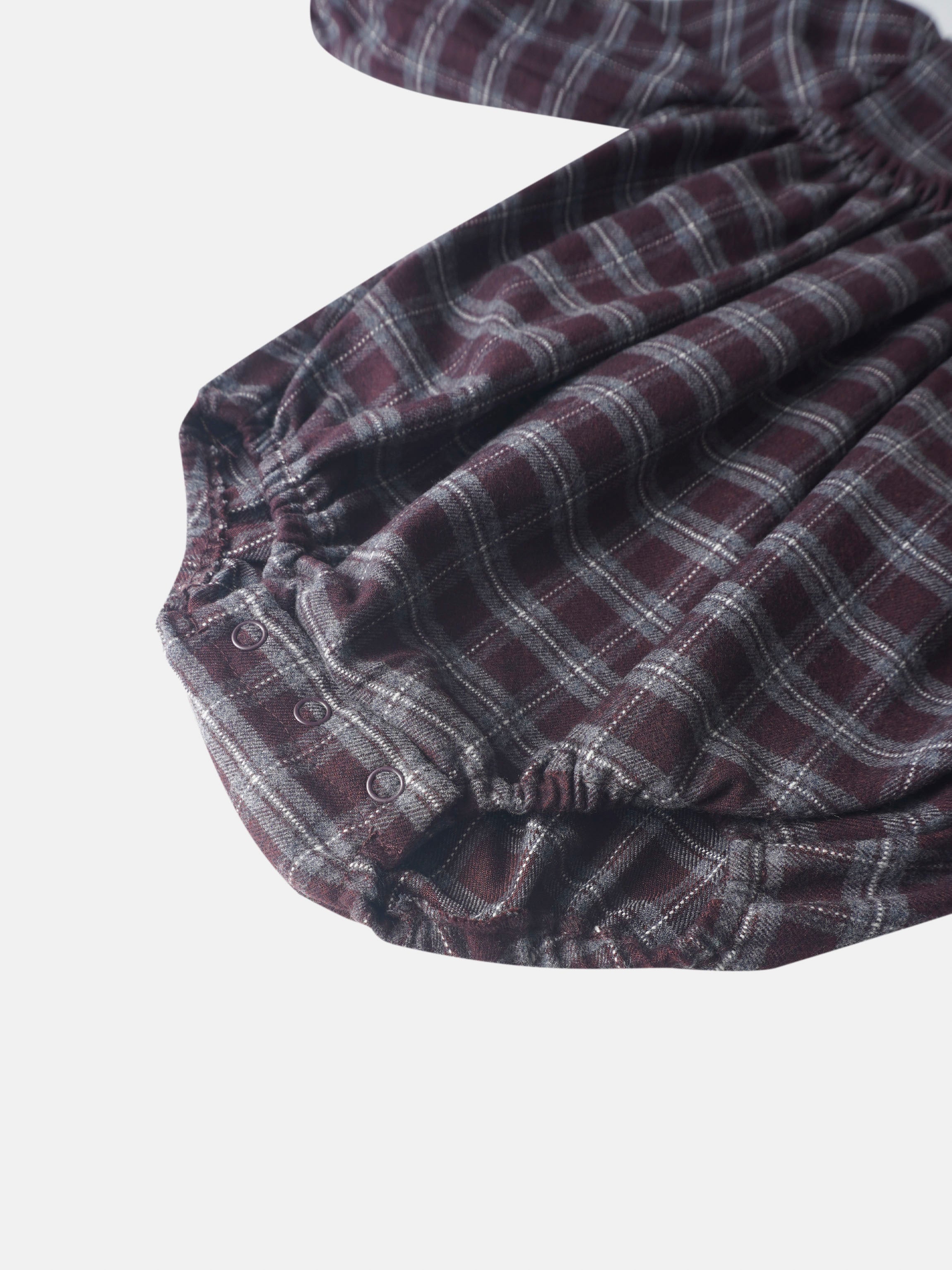 Plaid burgundy girls&