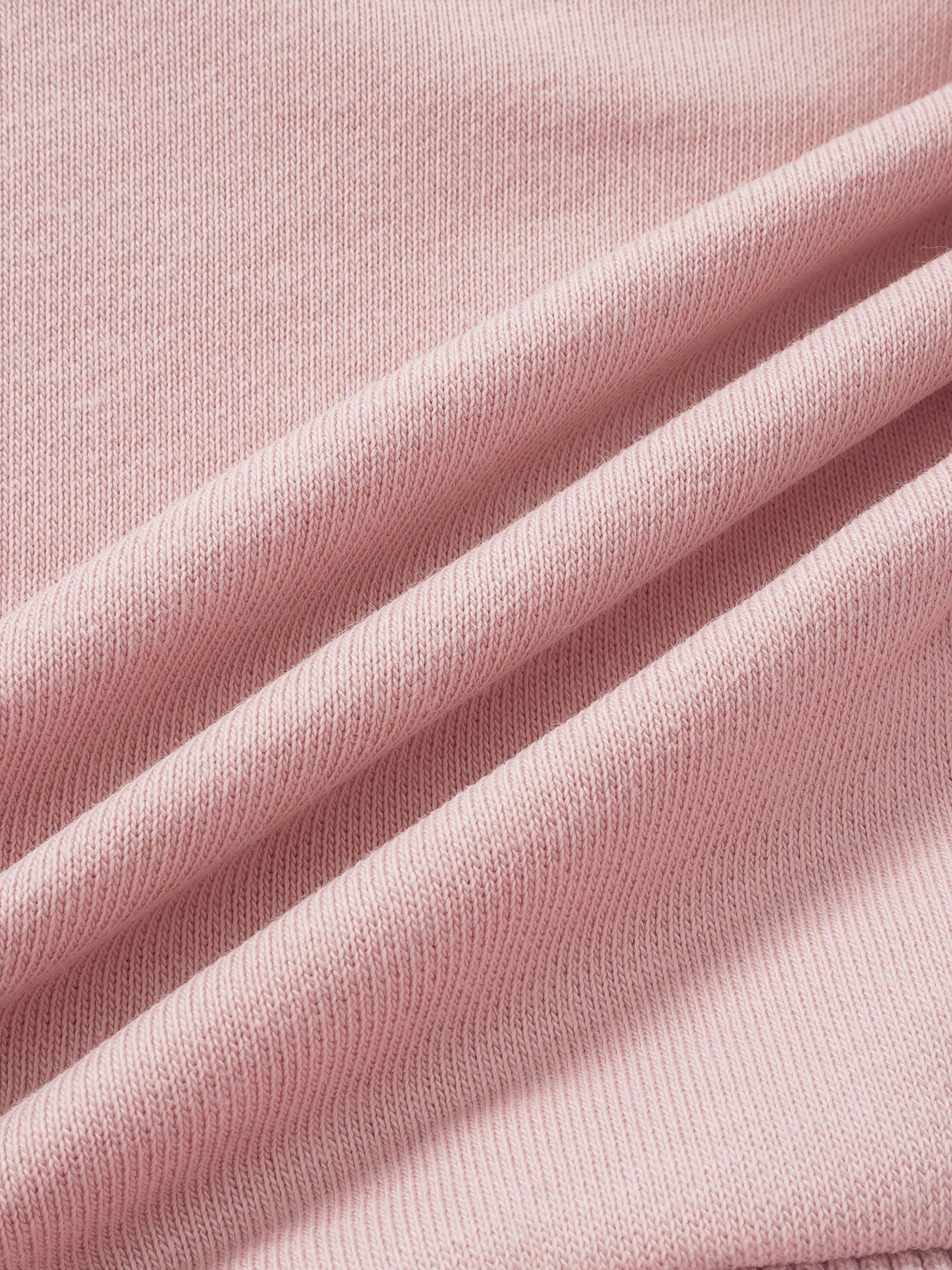 Adee pink knit fabric close-up for girls&