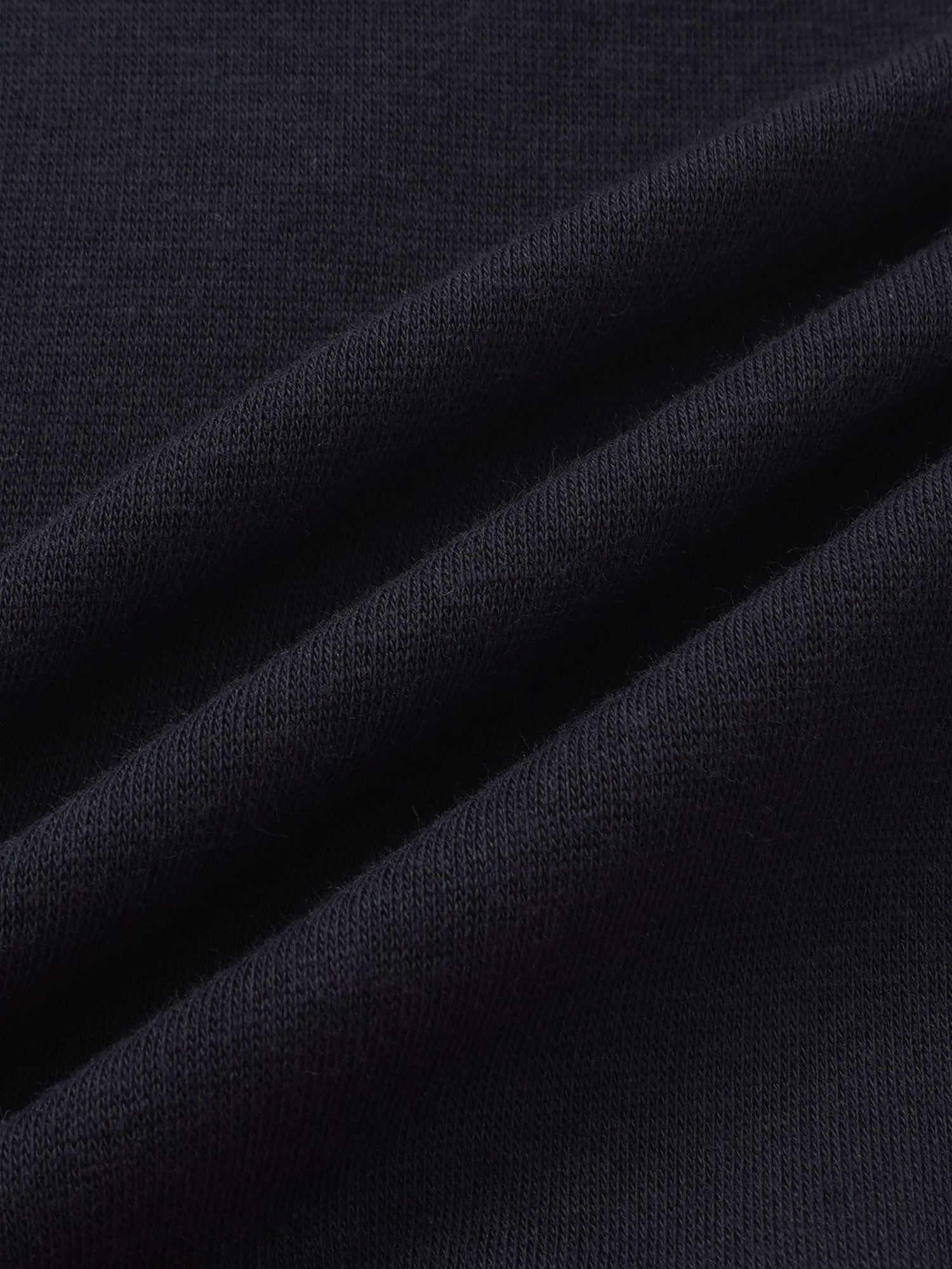 Merci Sweatshirt navy; boys top in navy knit fabric with ribbed texture.