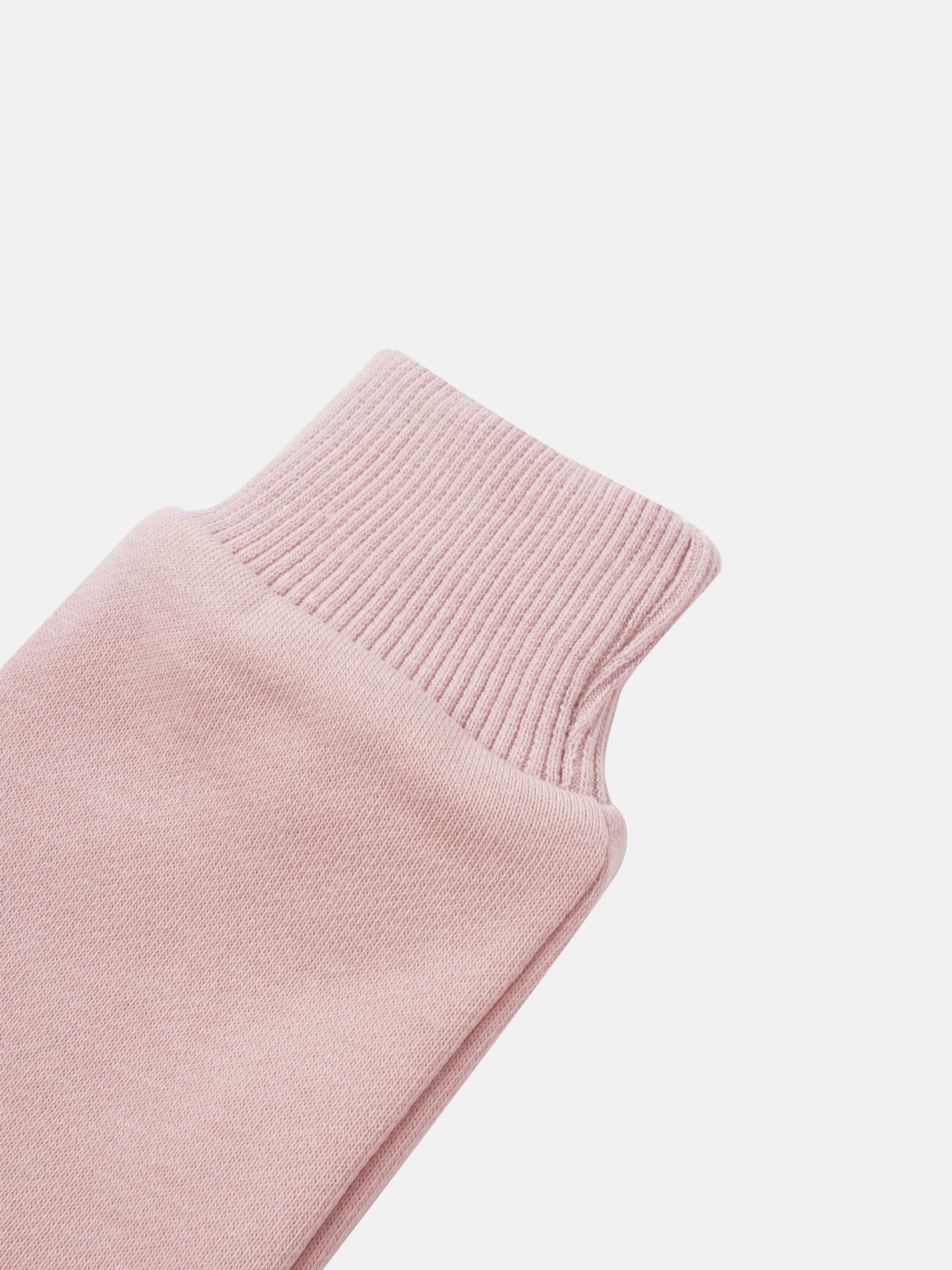 Contrast Mock Neck Sweatshirt - Pink; girls&