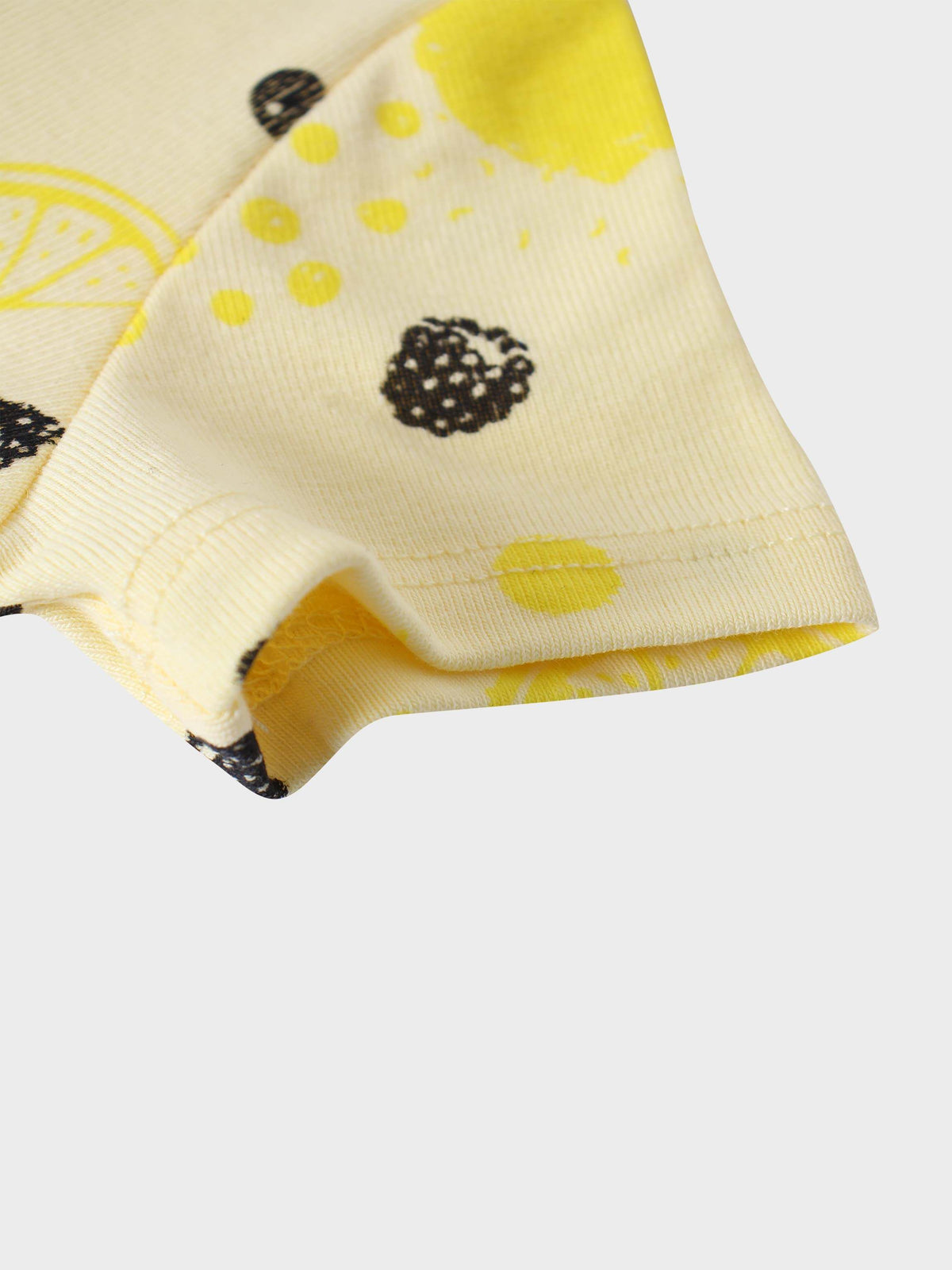 lemon and blackberry print on boys&