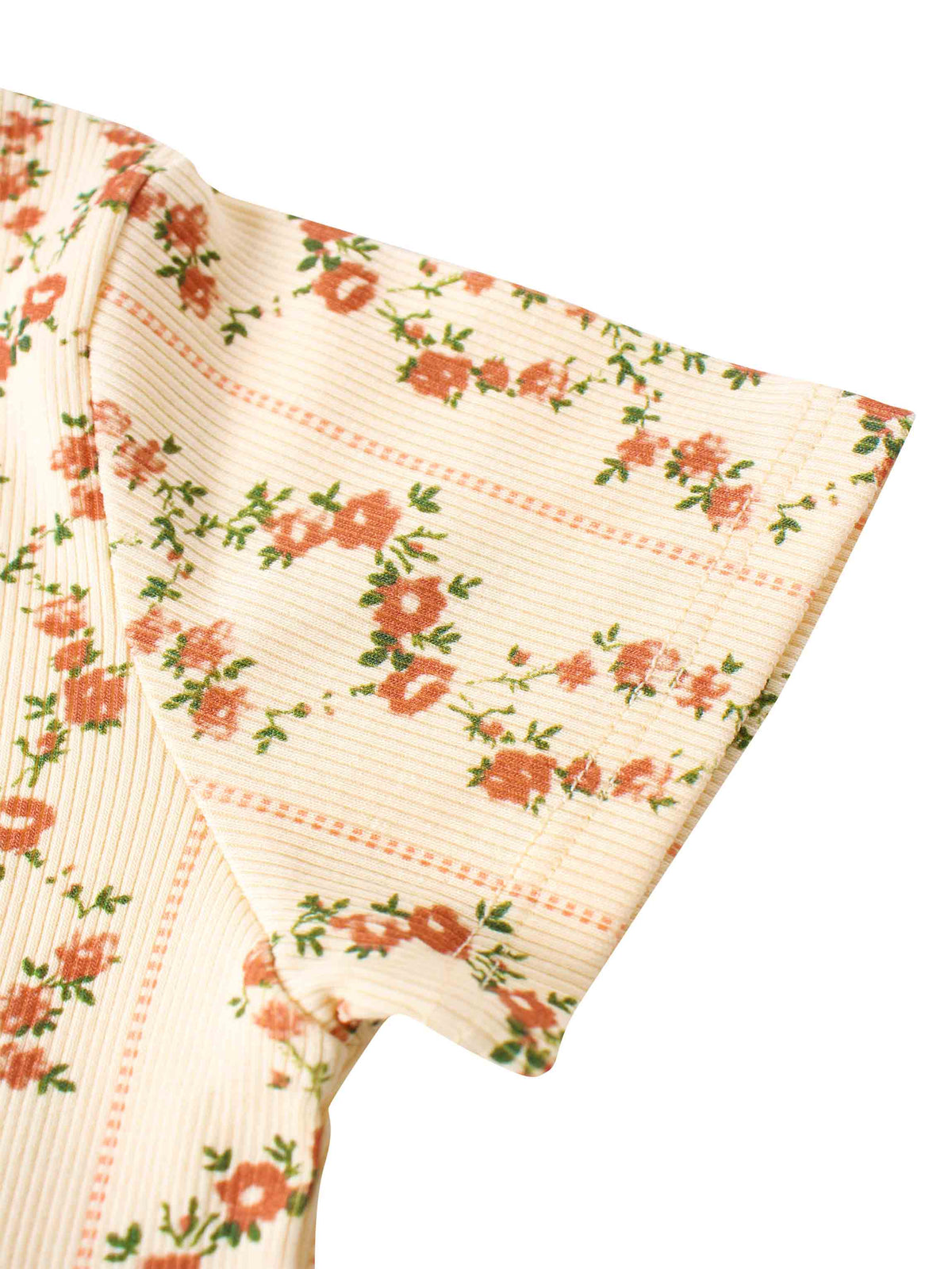 Floral print shirt for girls