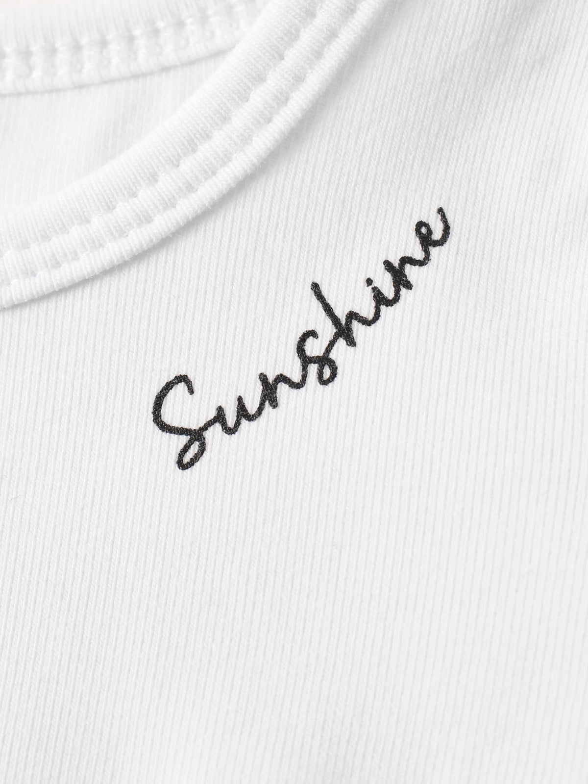 Girls shirts with Sunshine script