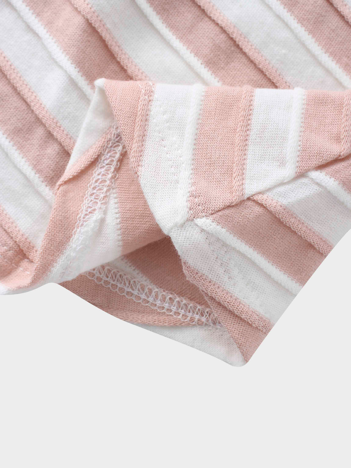 striped textured fabric detail