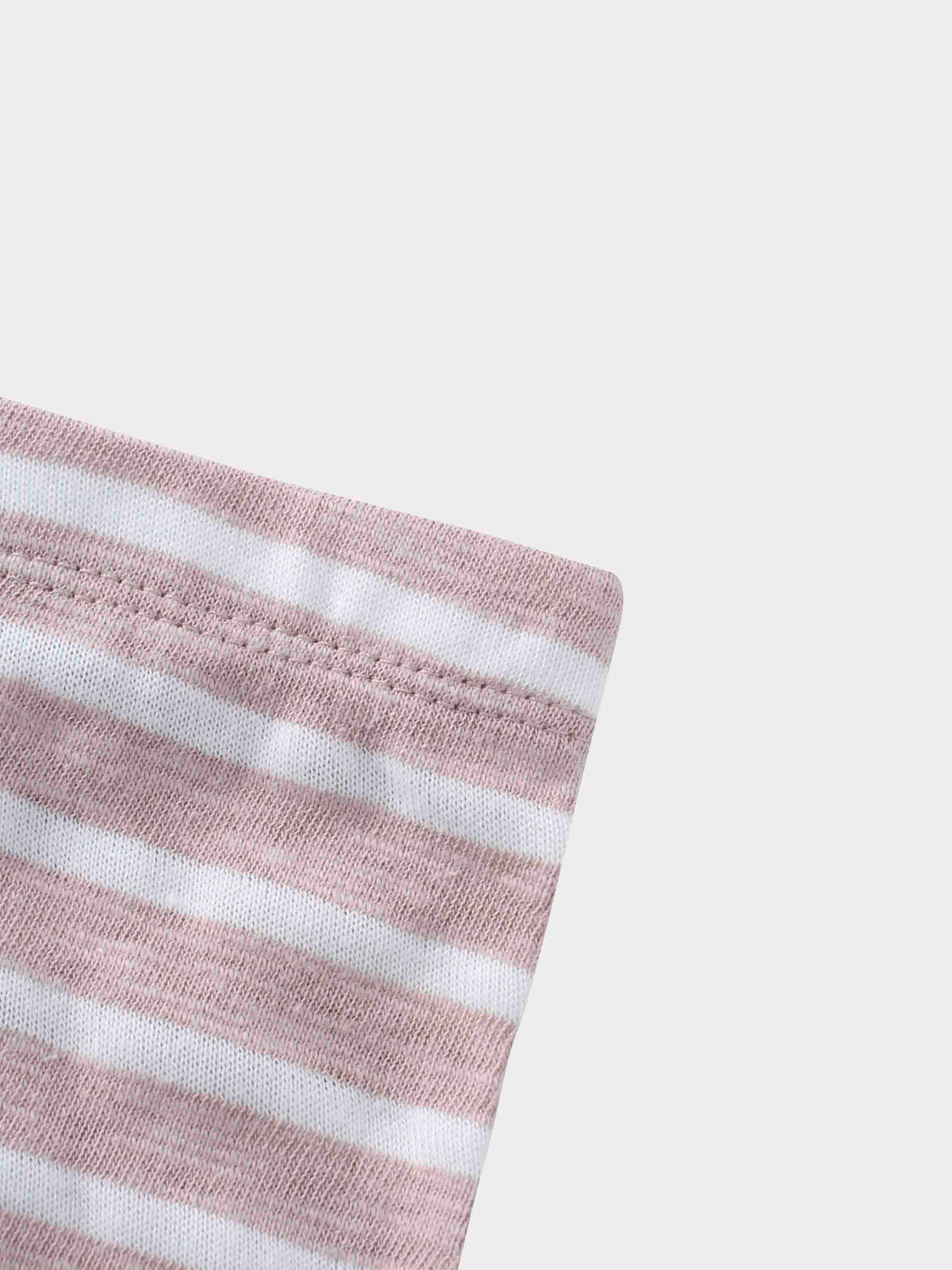 Pastel pink and white stripes