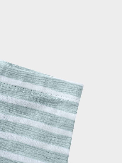 Striped Tank Set- Pastel Green