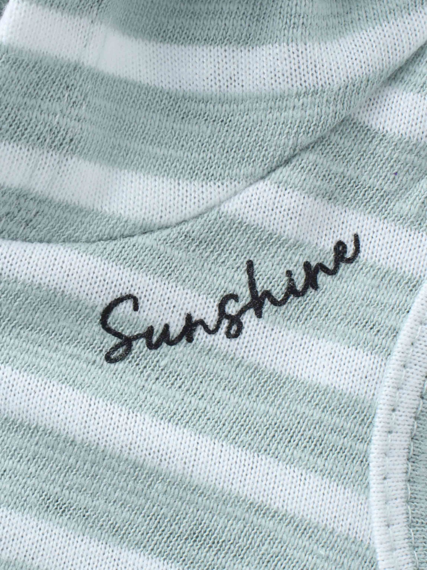 Striped Tank Set- Pastel Green