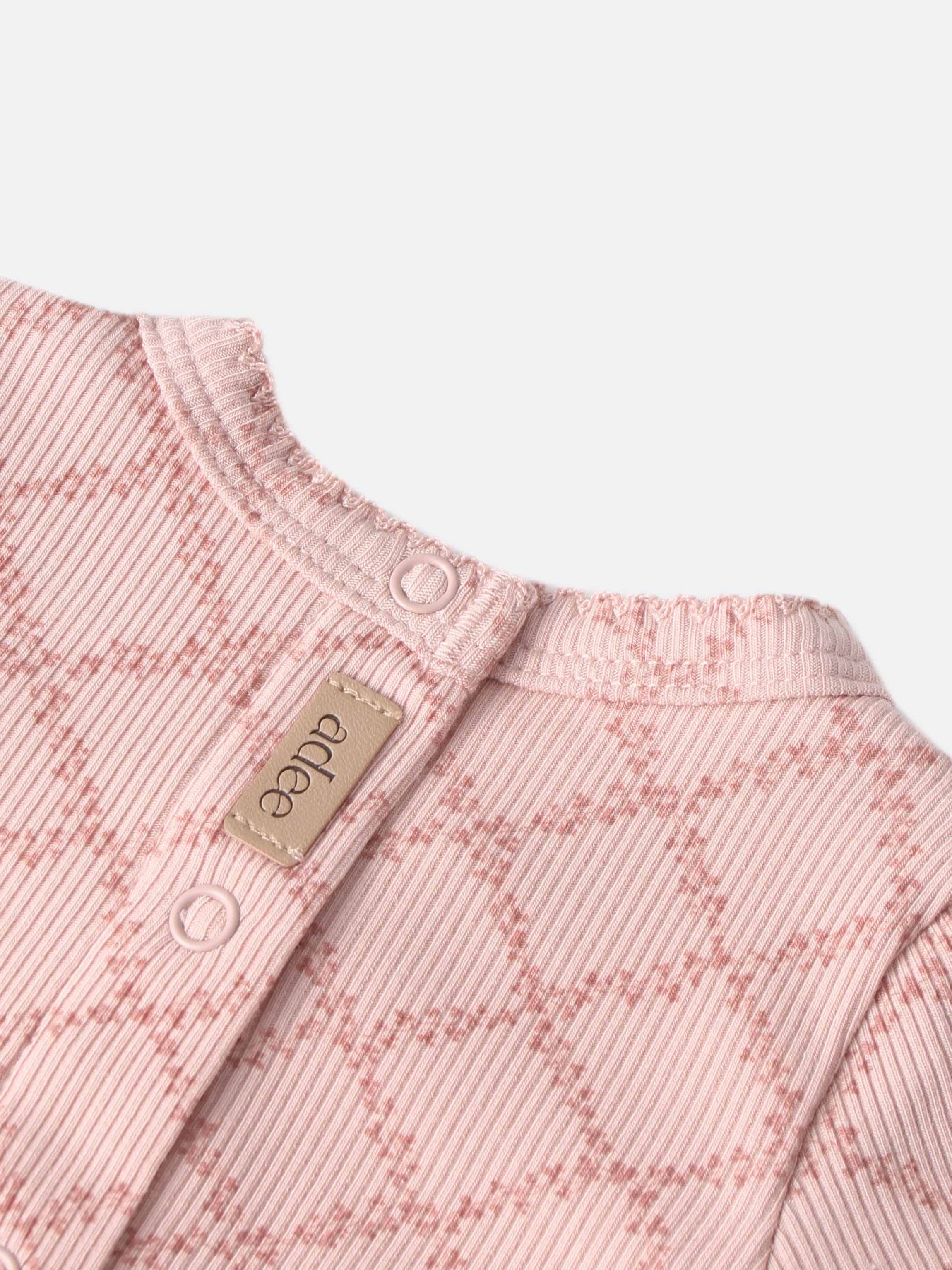 Pink Leaf Stretchy girls&