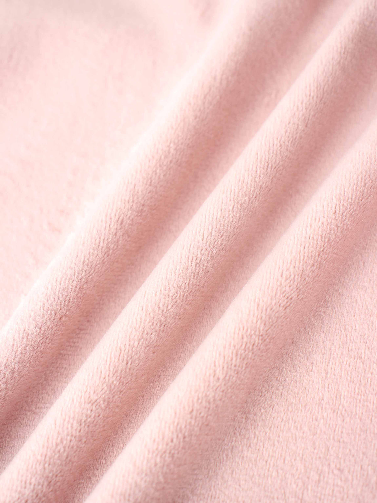 Velour Pajama - Pink fabric close-up showing soft velour texture