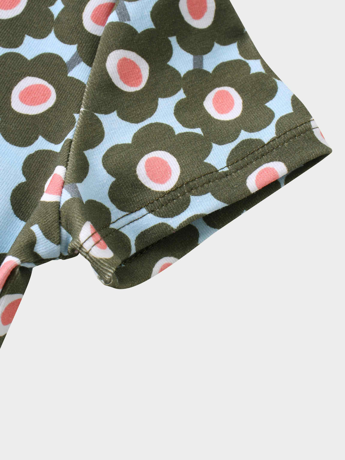 Girls shirts floral short sleeve