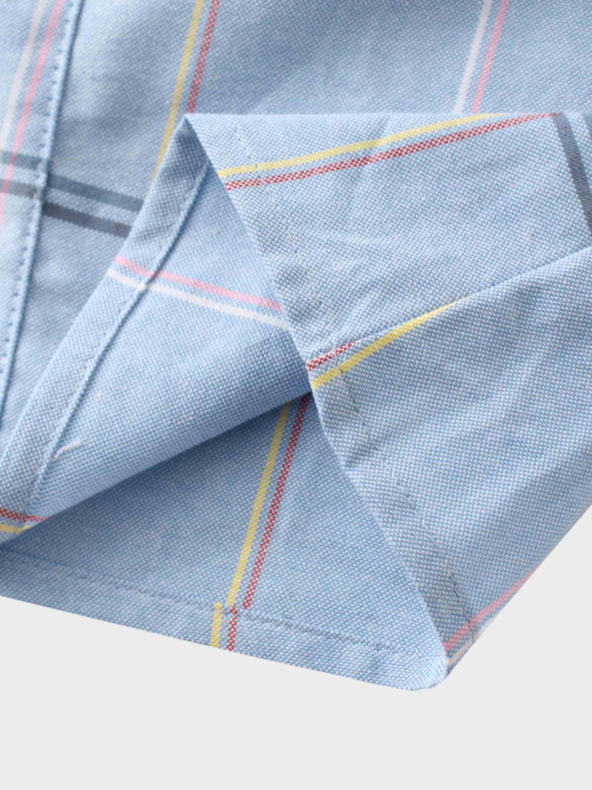 Cotton plaid jumper dress fabric