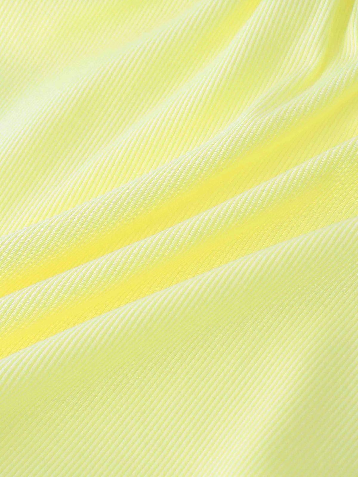 Ribbed yellow fabric close-up for girls