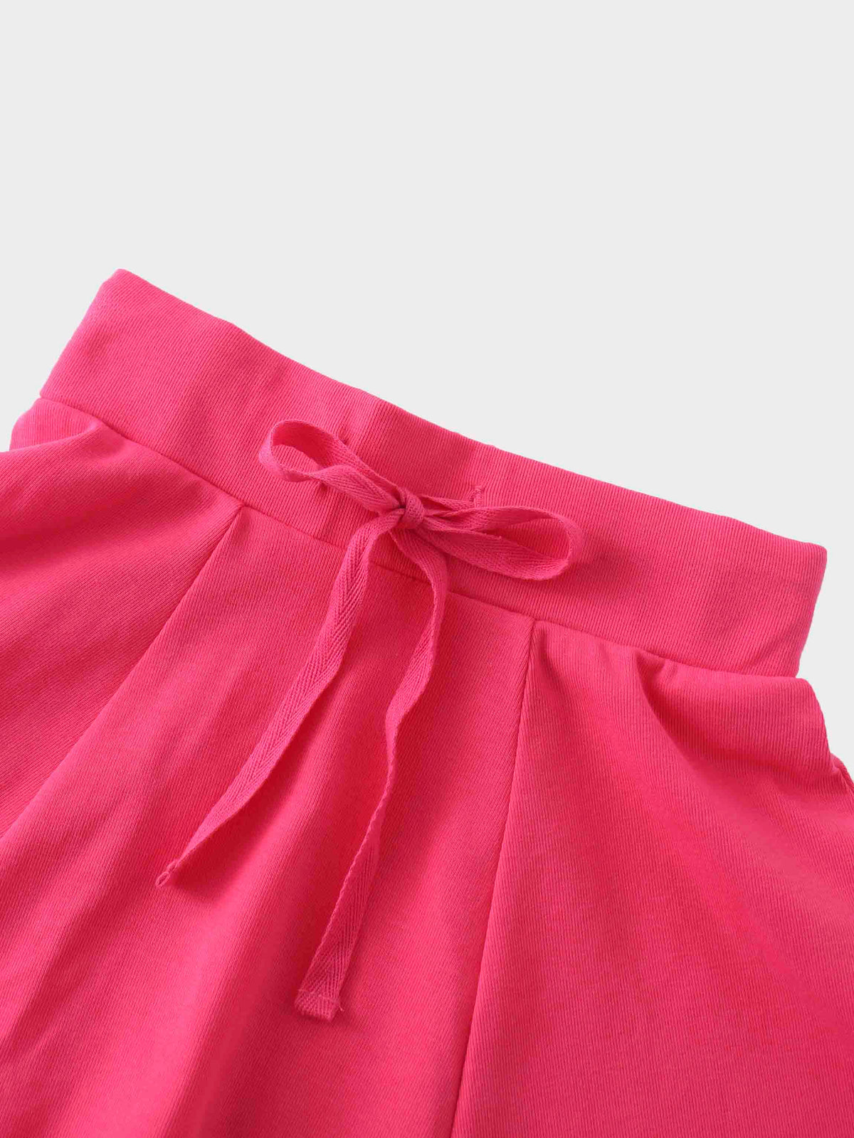 Hot pink skirt waistband for girls