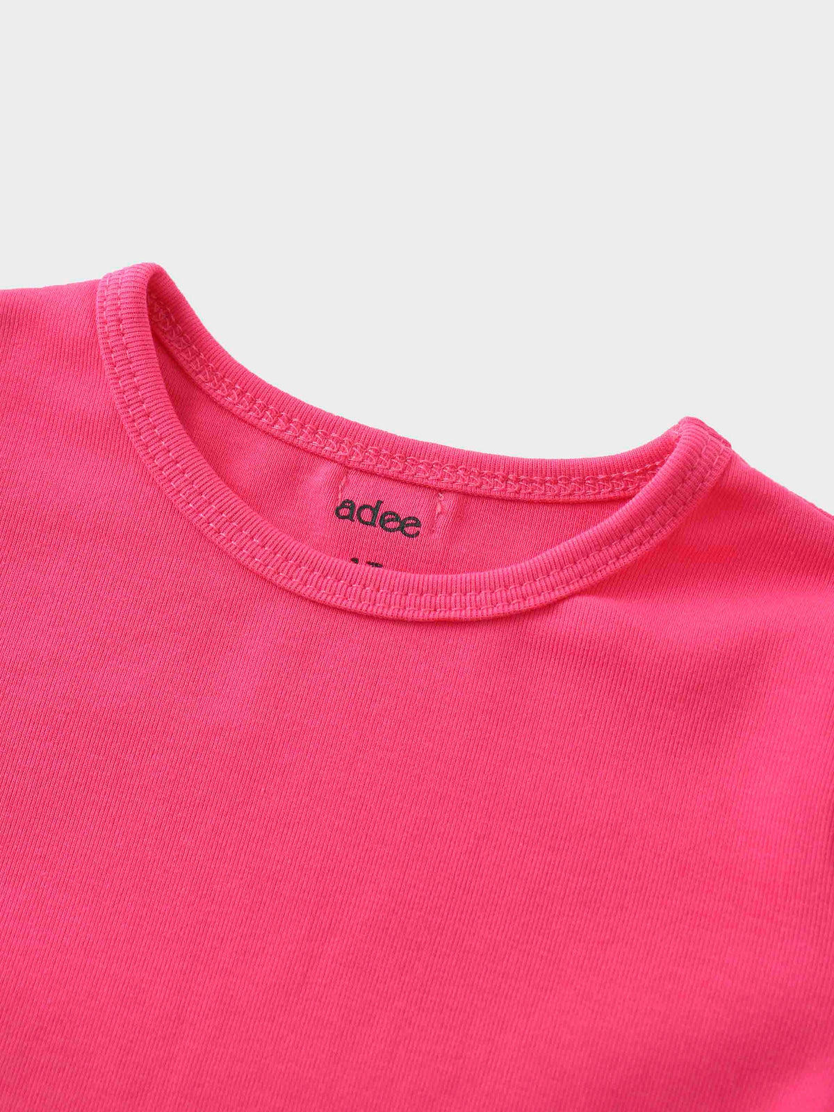 Pink bubble shirt for girls