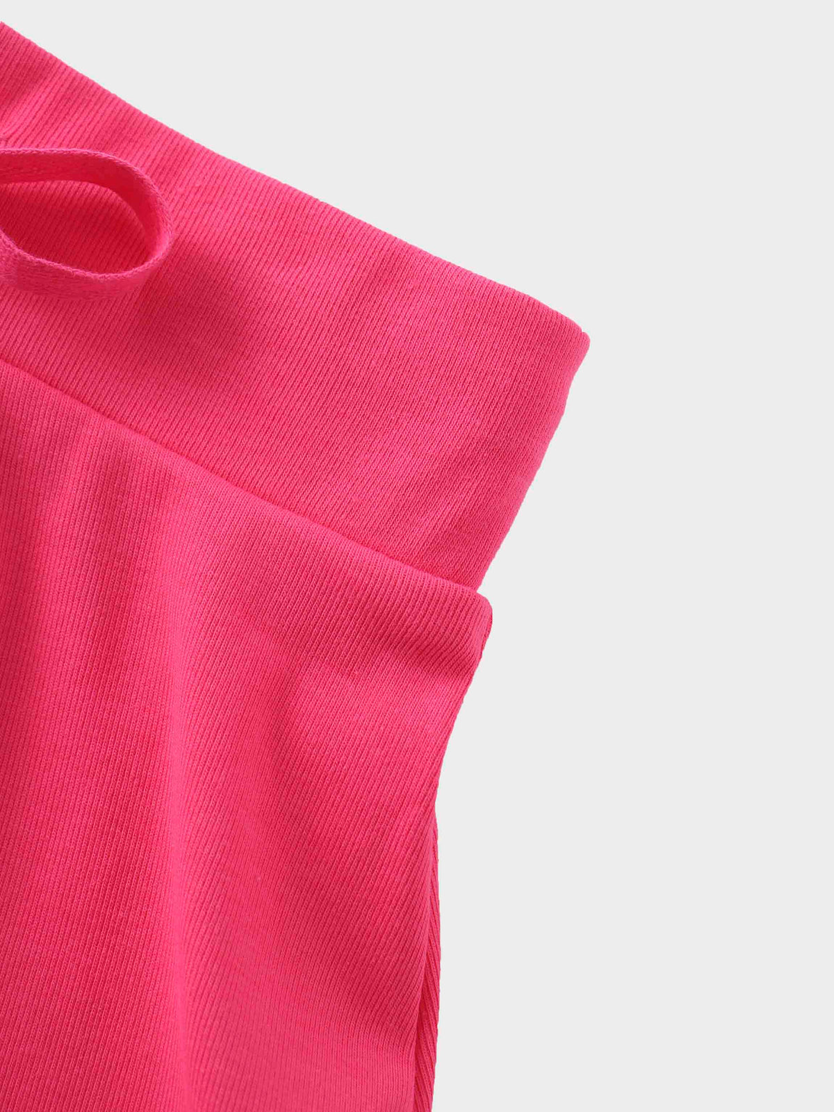 Hot pink bubble shirt sleeve for girls