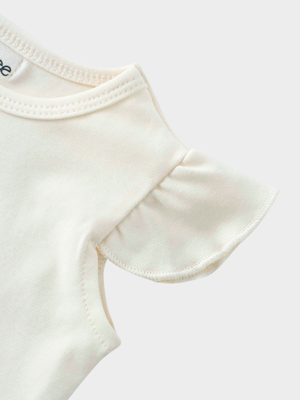 Off-white tank top ruffle sleeve