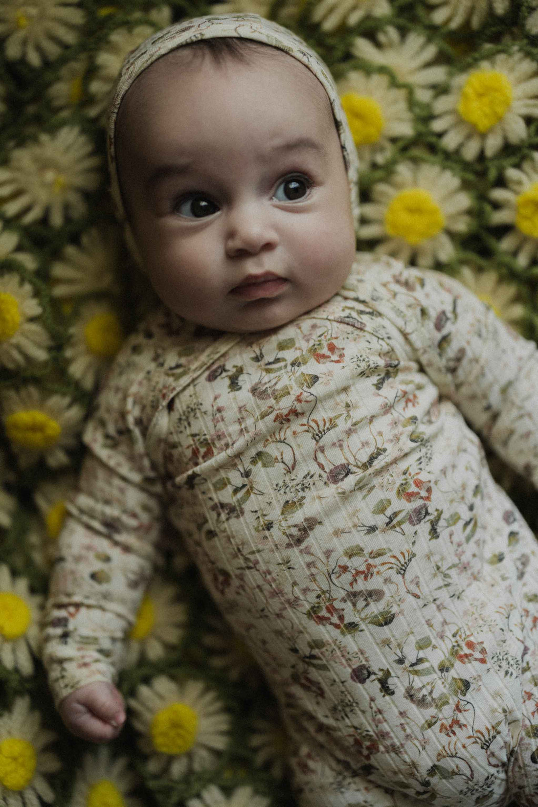 Wild Flower Stretchy &amp; Bonnet