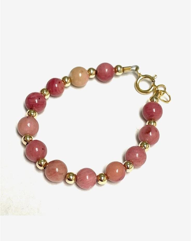 Coral Bead Bracelet