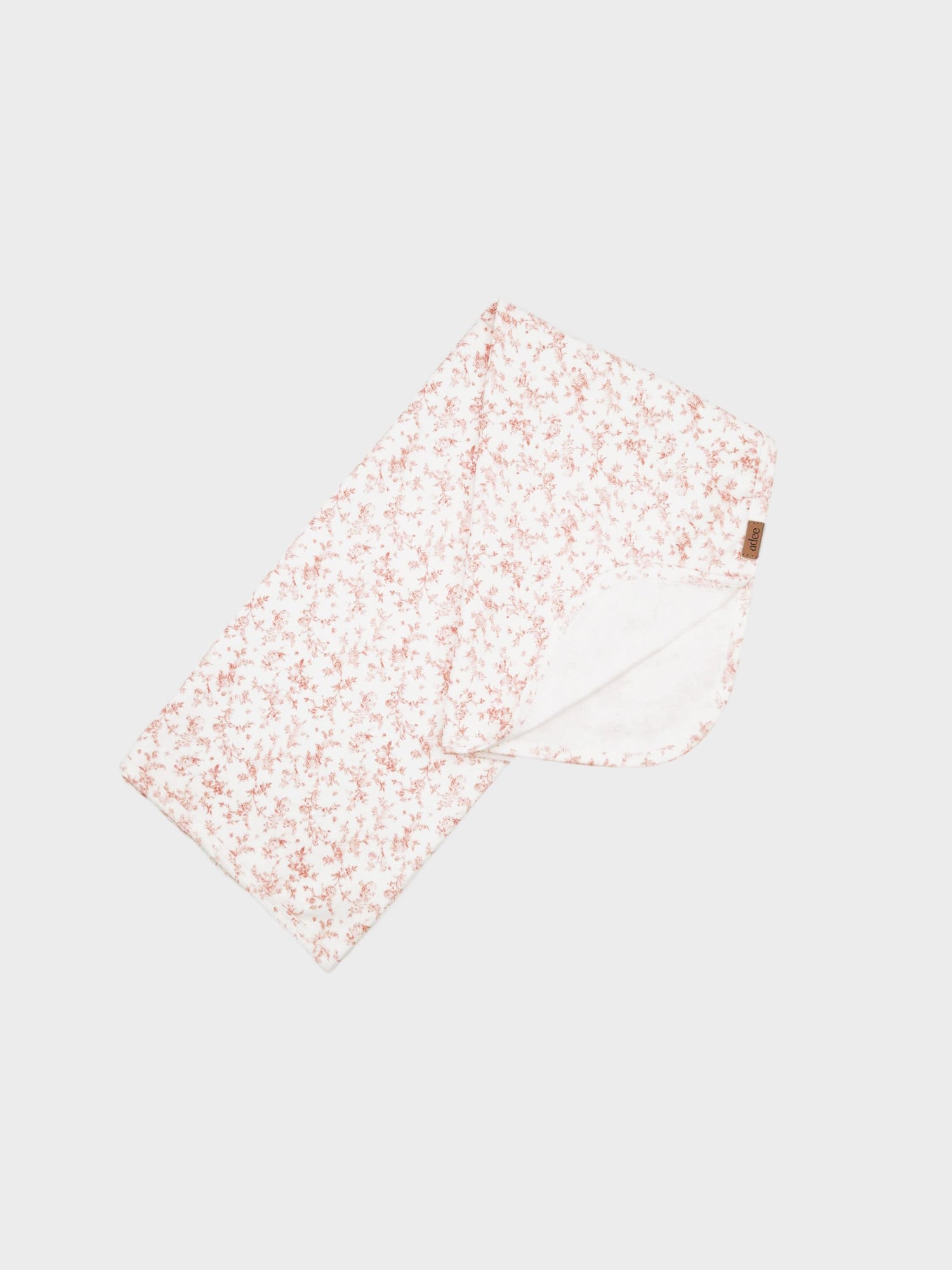 Bushy Flower Blanket-Pink