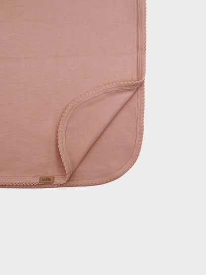 Crossover Twill Blanket -Pink