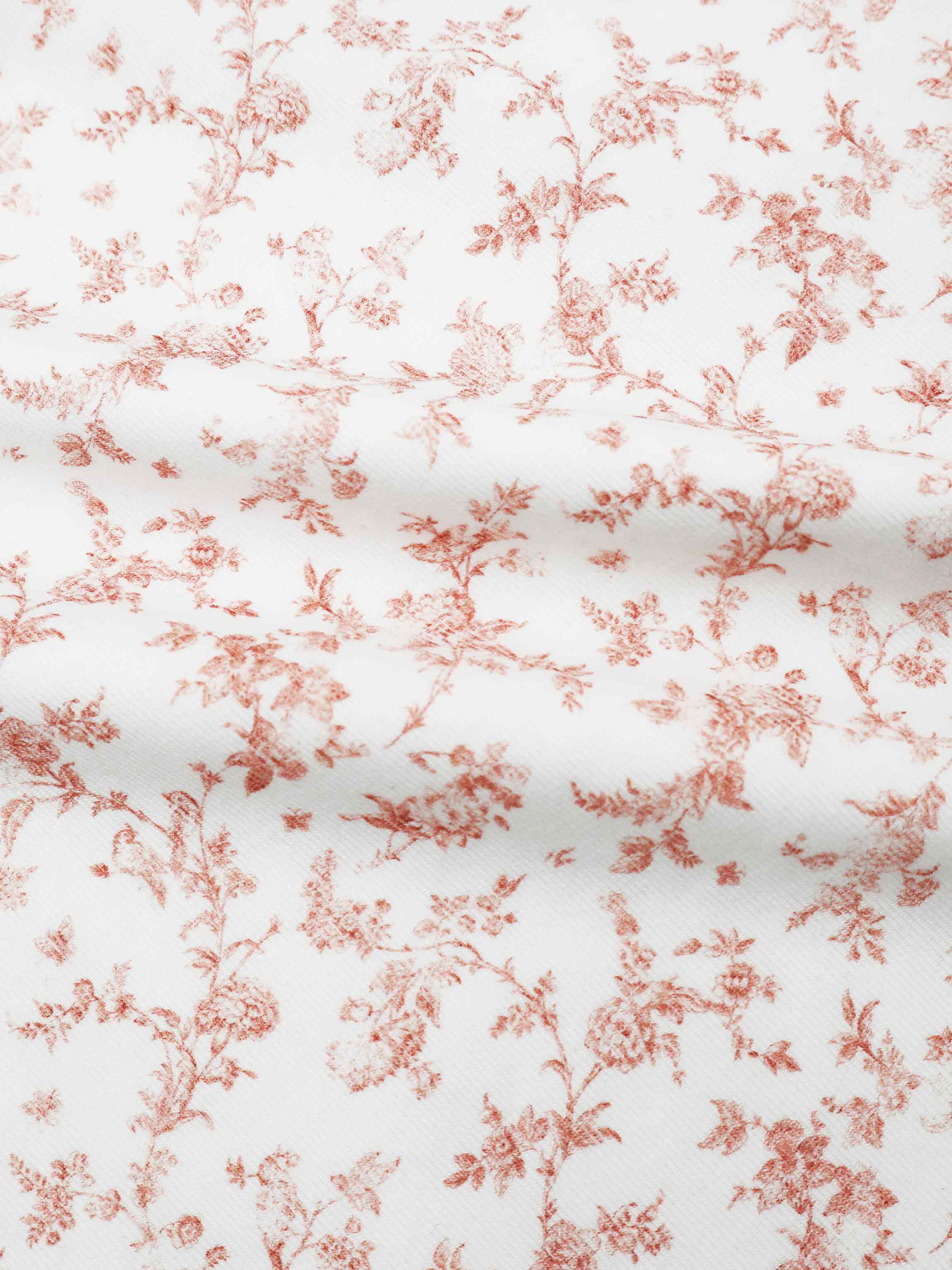 Bushy Flower Blanket-Pink