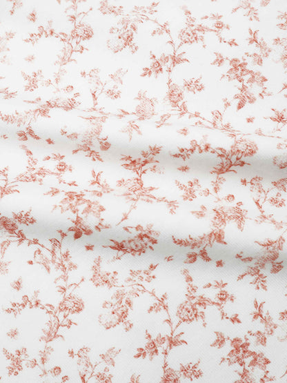 Bushy Flower Blanket-Pink