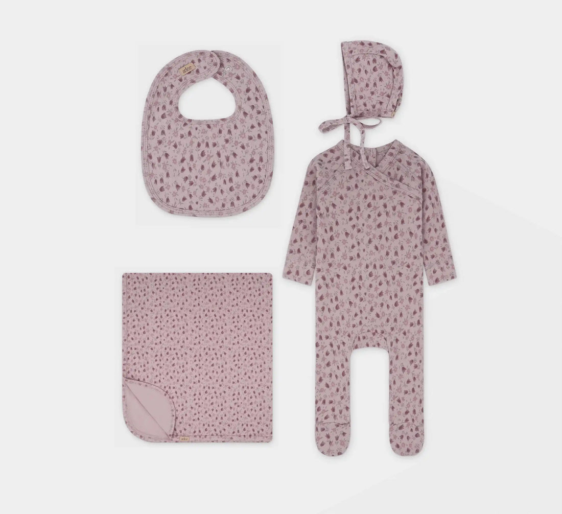 Pink Tulip - Layette Set