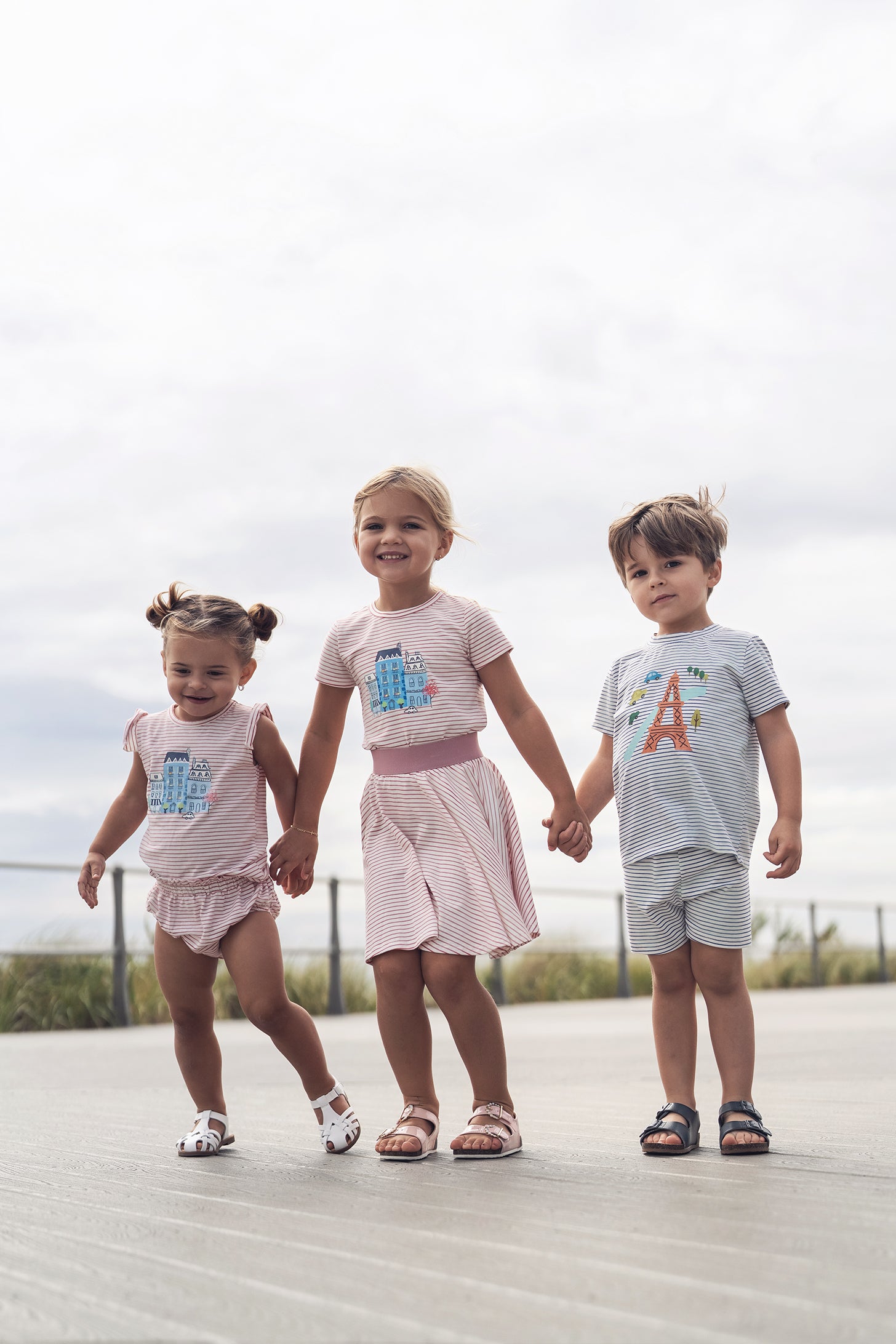 Striped Skirt - Pink