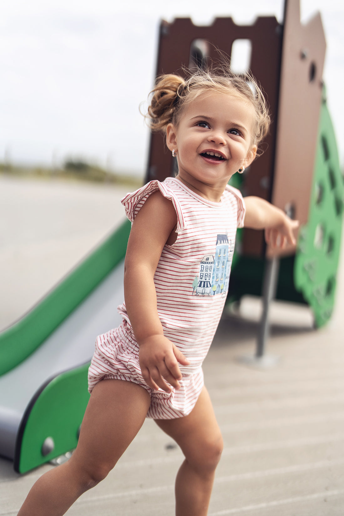 Little Paris Bloomers &amp; Tank Set - Ruffles