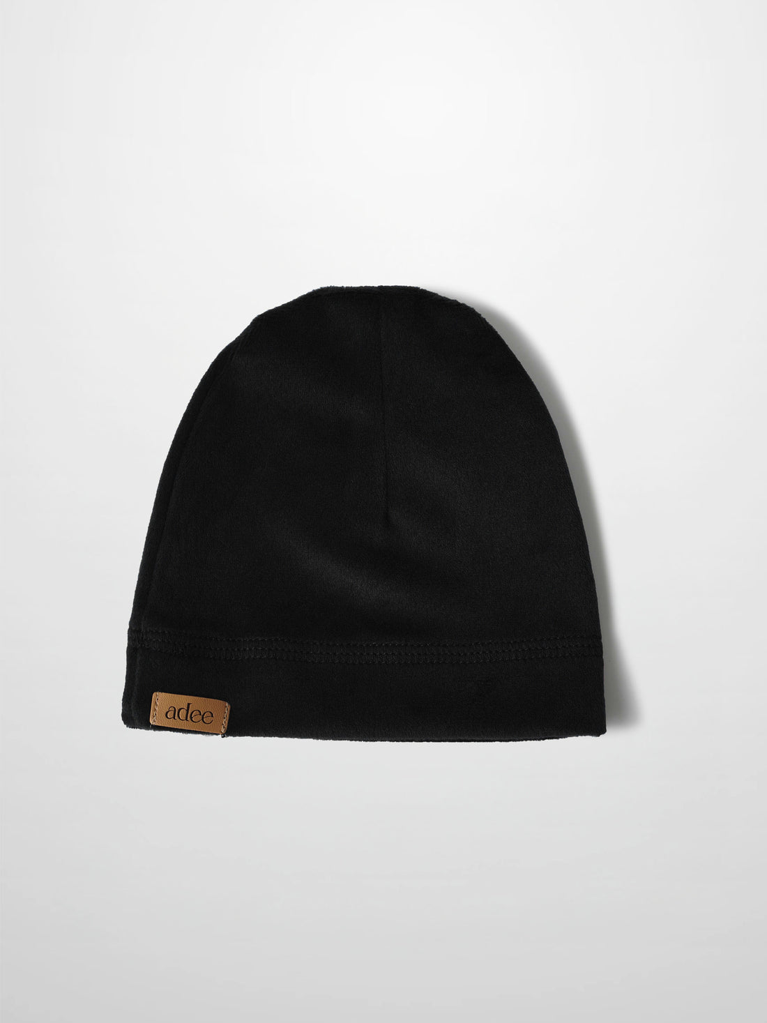 Velour Beanie - Black