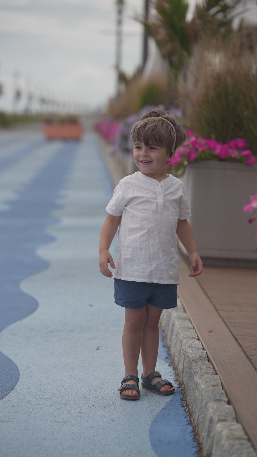 Textured White Cotton Shirt