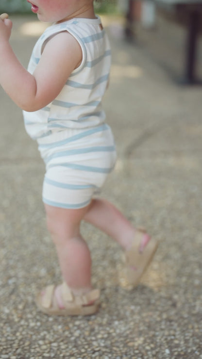 Tank Set-Blue &amp; White Stripe