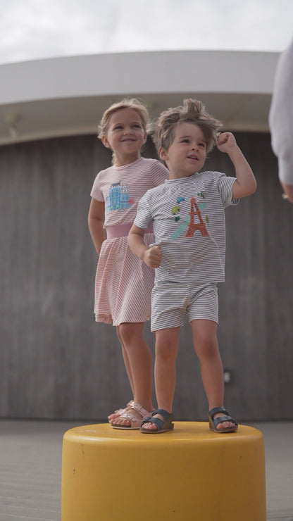 Striped Skirt - Pink