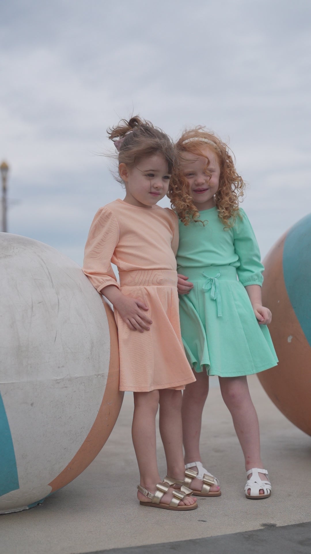 6 Panel Skirt - Mint Green