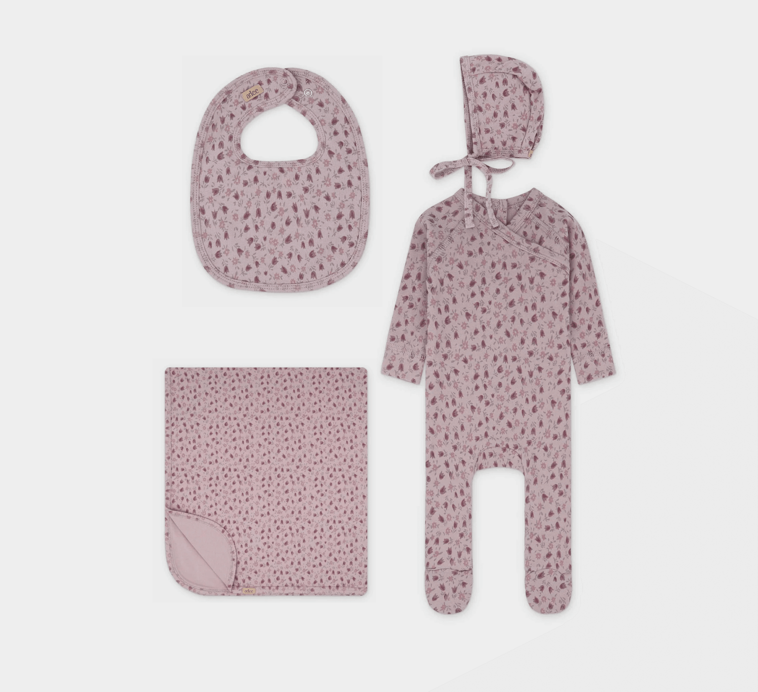 Pink Tulip - Layette Set