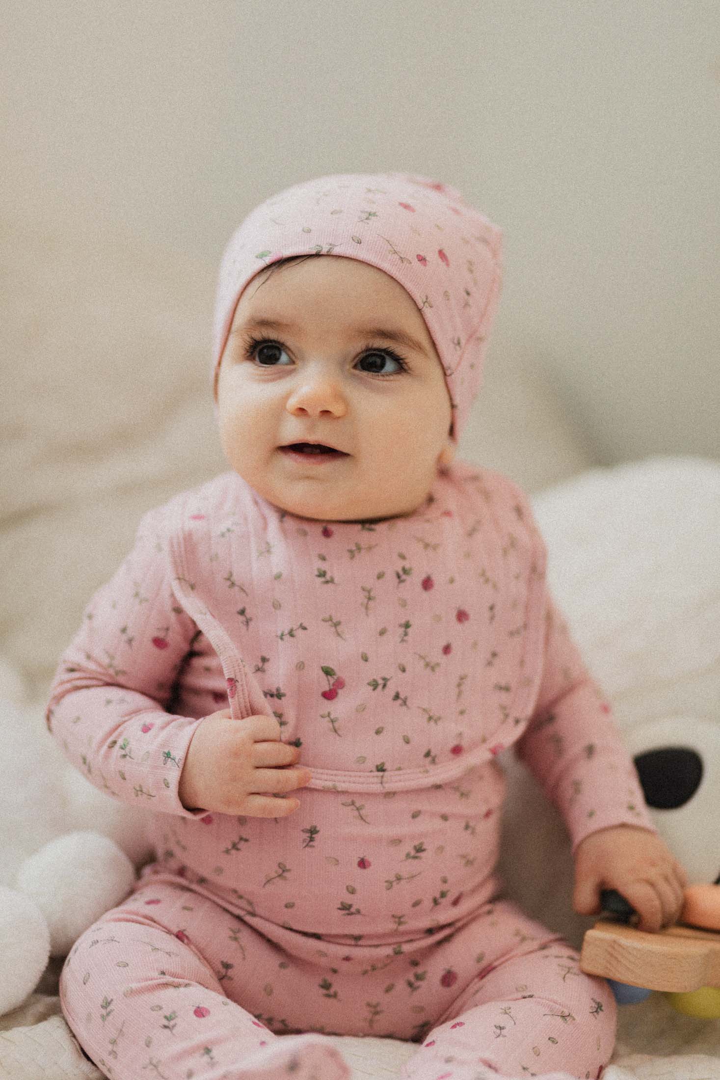 Mini Berry Pink - Layette Set